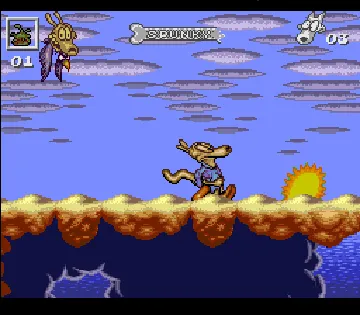 Rocko's Modern Life - Spunky's Dangerous Day (USA) screen shot game playing